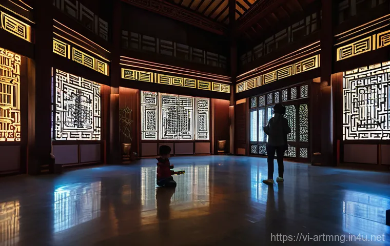 예술경영과 UX 디자인 - **Prompt: Harmonious Fusion of Traditional Vietnamese Art and Modern Digital Interaction**
    **Des...